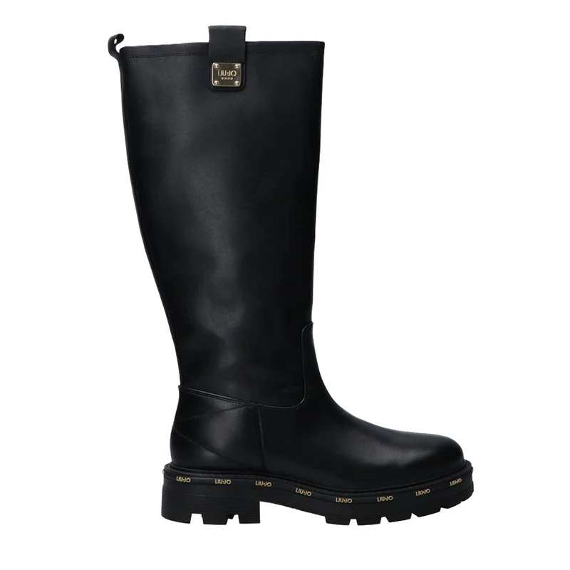 Scarpe Donna LIU JO Stivali Tailor 233 in Pelle Nera