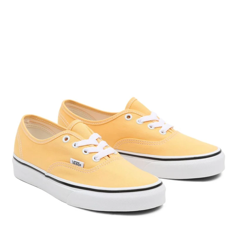 Scarpe Unisex VANS Sneakers Authentic colore Giallo e Bianco