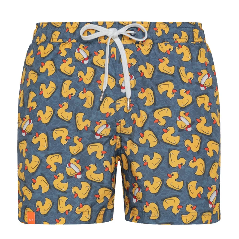 Costume Uomo SUN68 linea Micro Paint stampa Duck