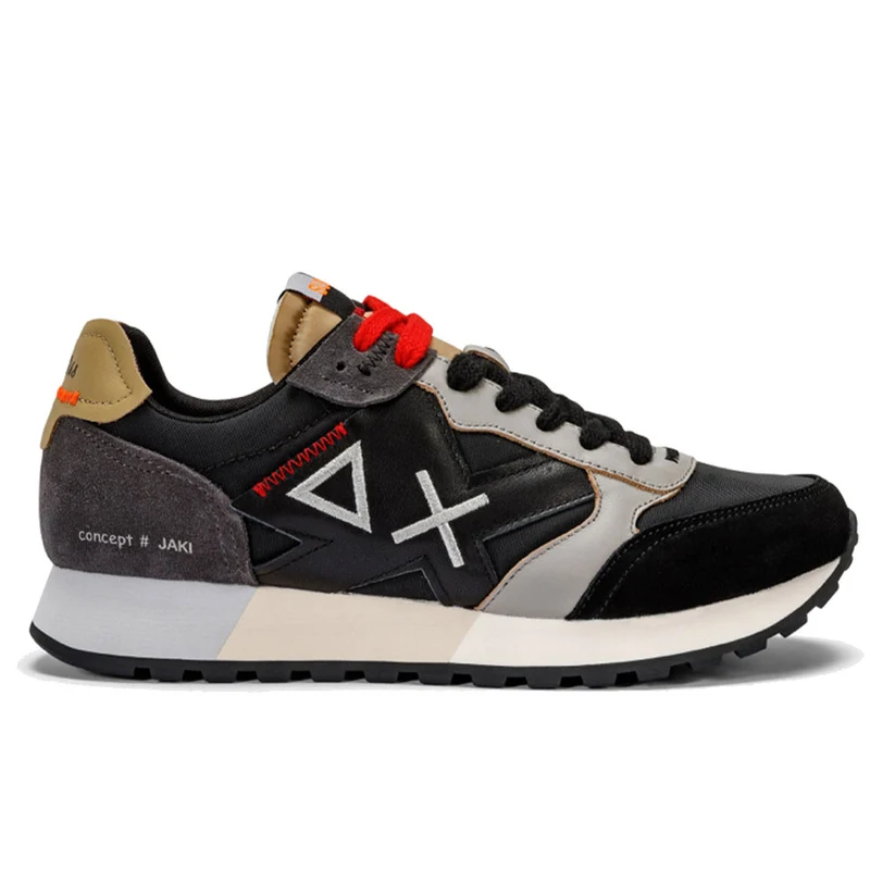 Scarpe Uomo Sun68 Sneakers Uncle Jaki Colore Nero