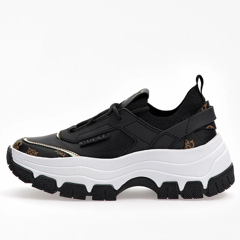 Scarpe Donna GUESS Sneakers Linea Braydin Colore Black Brass