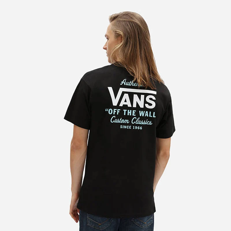 T-Shirt VANS linea Holder St Classic colore Black