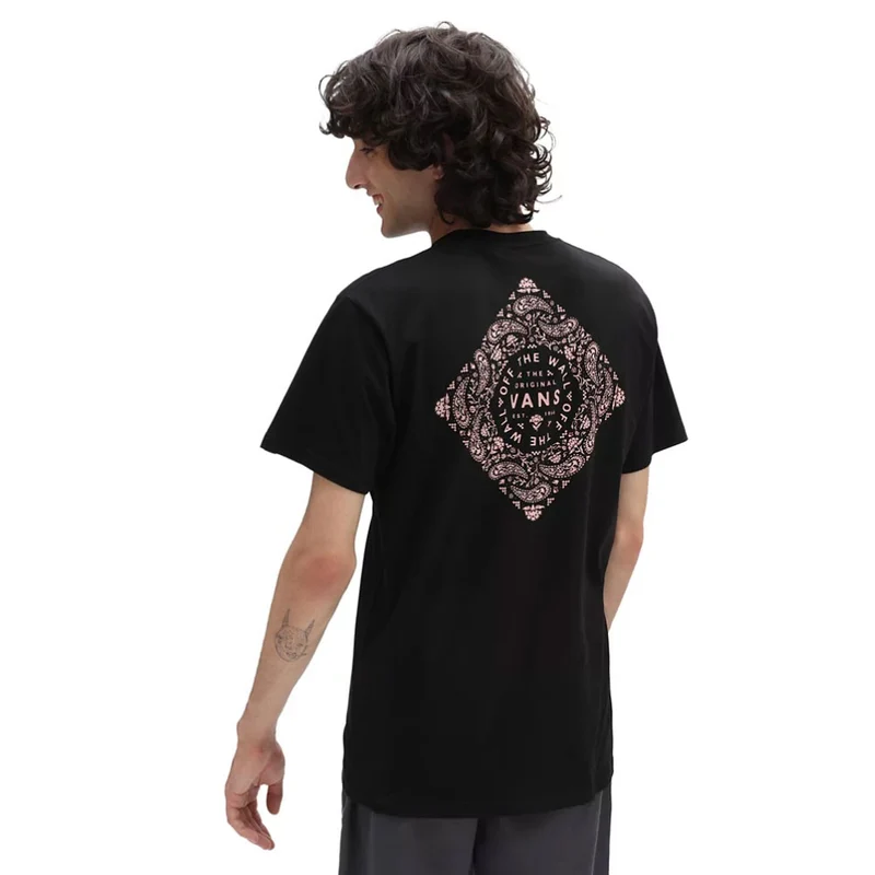 T-Shirt VANS linea Bandana Paisley colore Black
