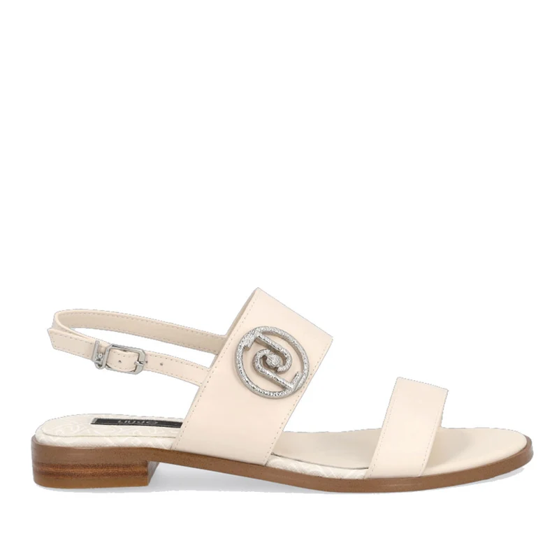 Scarpe Donna LIU JO Sandali in Pelle color Latte
