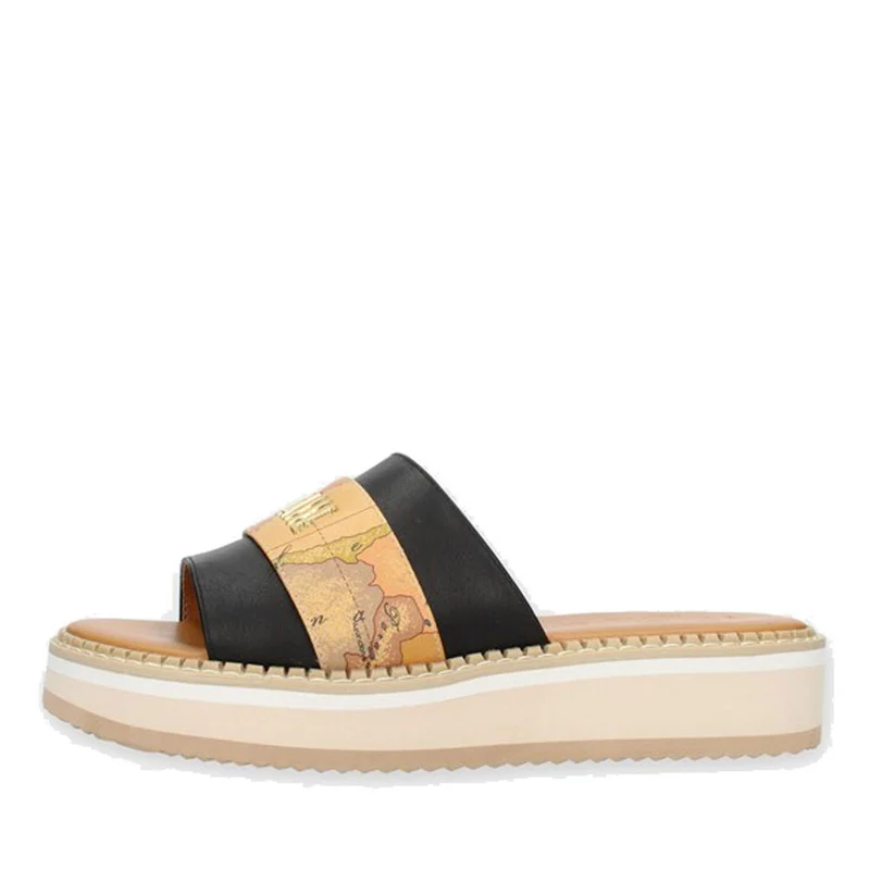 Scarpe Junior 1A Classe Alviero Martini Ciabattine colore Nero e Geo Classic 1173