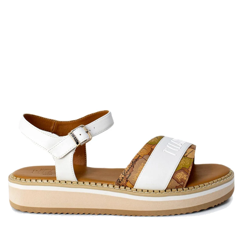 Scarpe Junior 1A Classe Alviero Martini Sandali colore Bianco e Geo Classic 1176