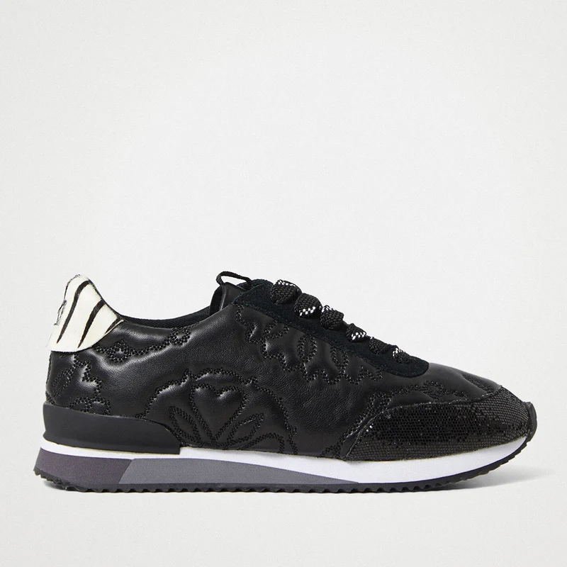 Scarpe Donna DESIGUAL Sneakers Runner linea Incisa colore Nero