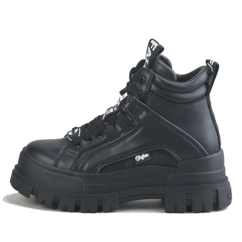 Scarpe BUFFALO Stivaletti Vegan linea Aspha NC MID colore Nero