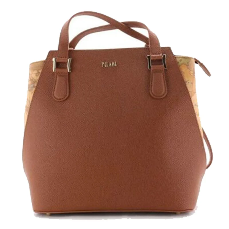 Zaino Donna Doppia Portabilità 1A Classe Alviero Martini linea Dream Way Marrone e Geo Classic GQ27