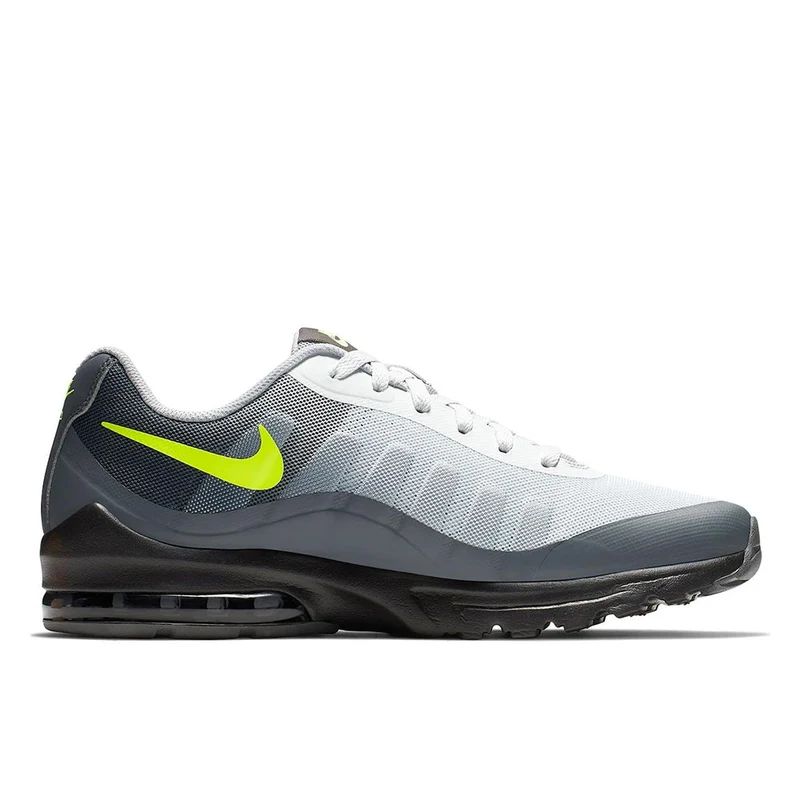 Scarpe NIKE Sneakers linea Air Max Invigor colore Nero - Grigio - Giallo