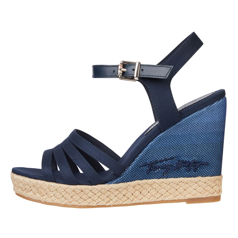 Sandali Alti Donna con Plateau TOMMY HILFIGER linea Gradient High colore Blu