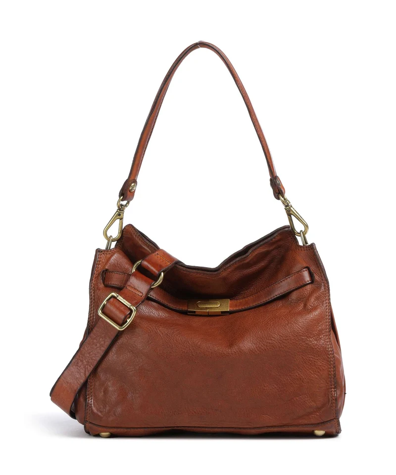 Campomaggi Borsa a spalla cognac