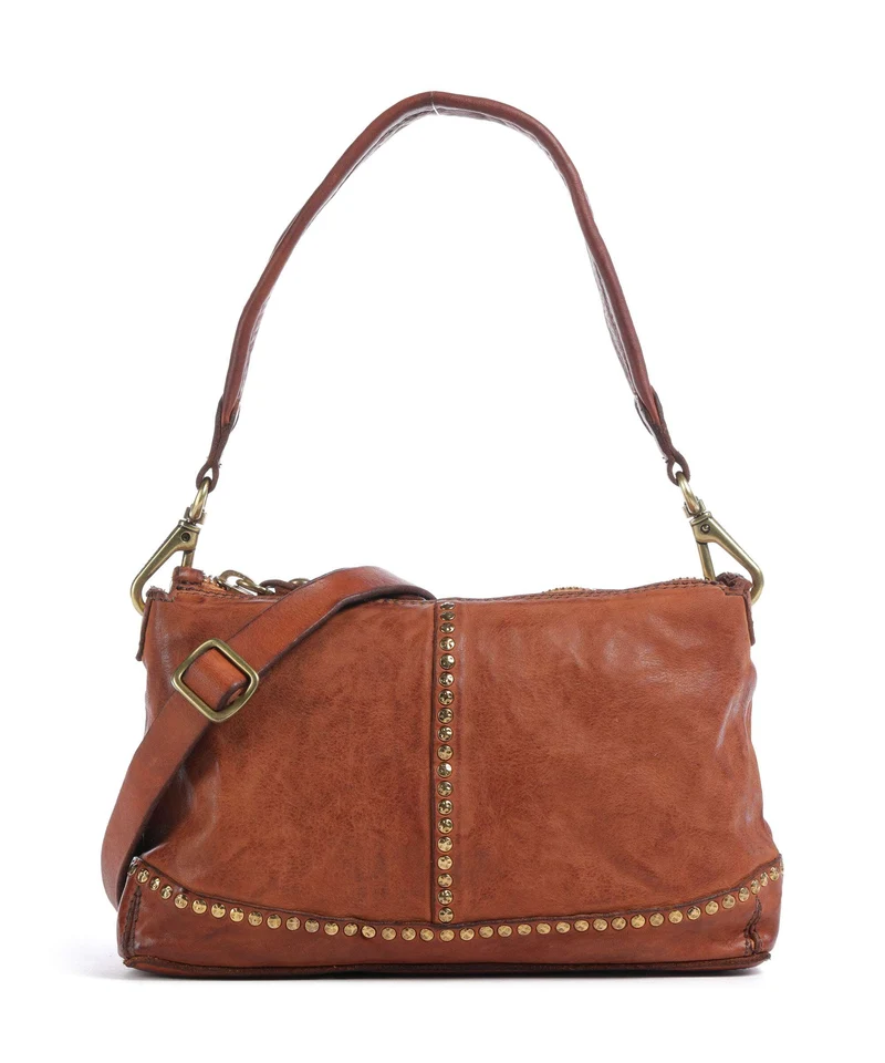 Campomaggi Borsa a spalla cognac