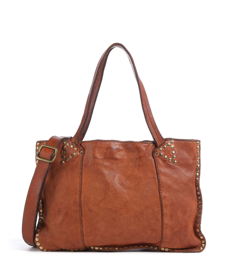 Campomaggi Borsa a mano cognac