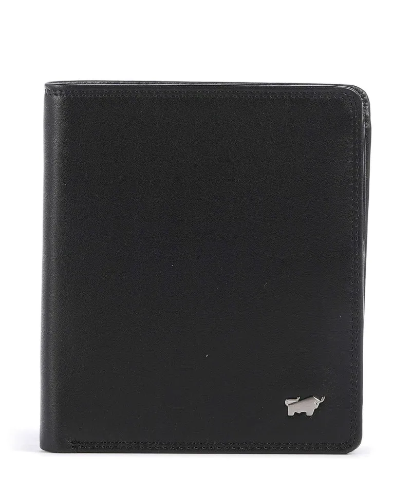 Braun Büffel Golf Portafoglio schwarz