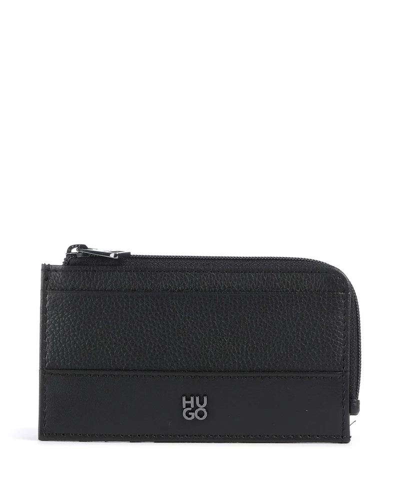 Hugo Quantic Porta carte di credito black