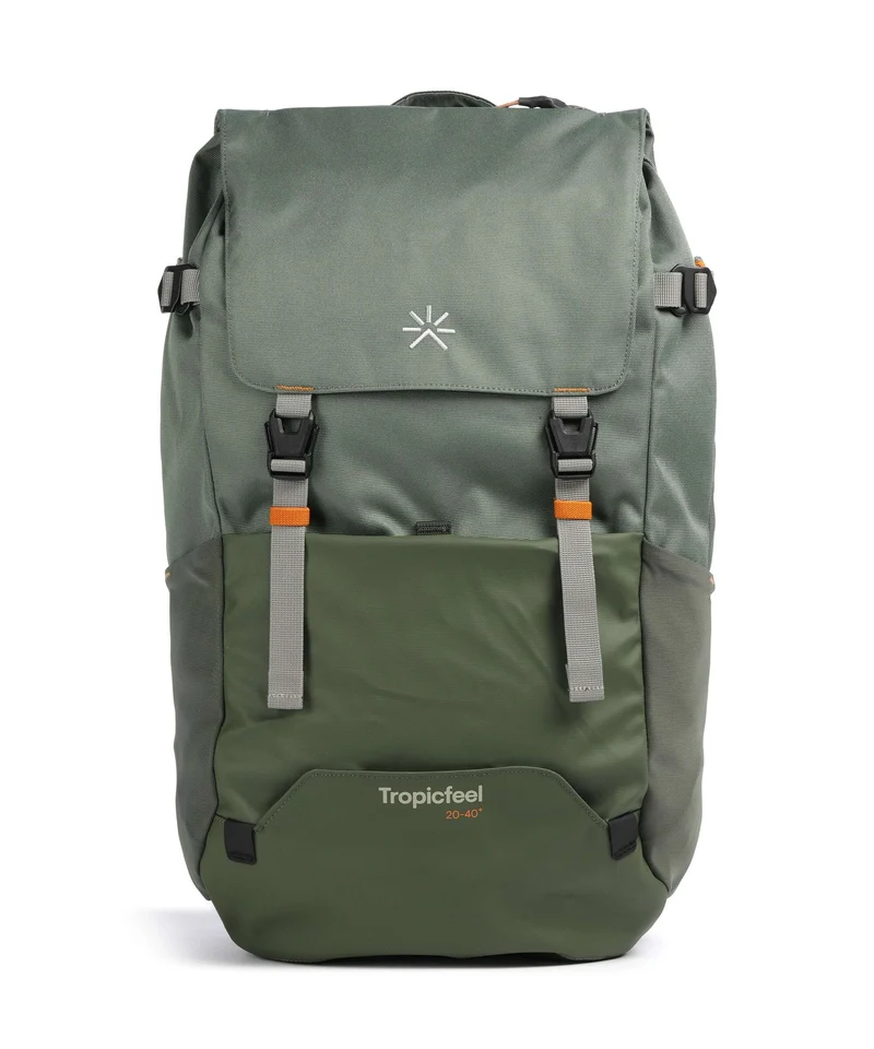Tropicfeel Shell Zaino bronze green