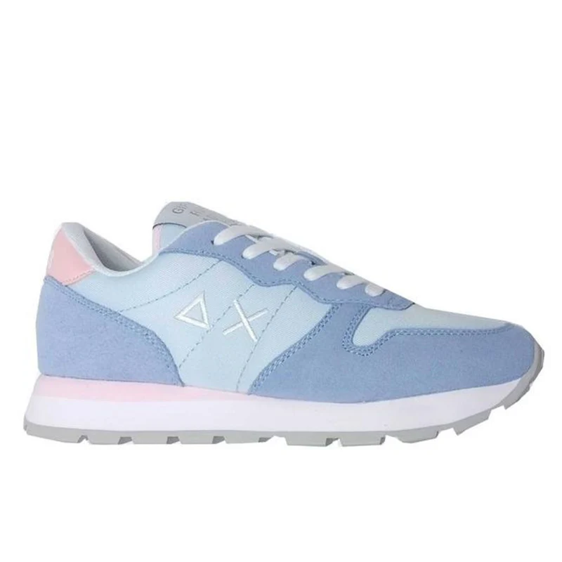 Scarpe Donna Sun68 Sneakers Ally Solid Nylon Colore Azzurro