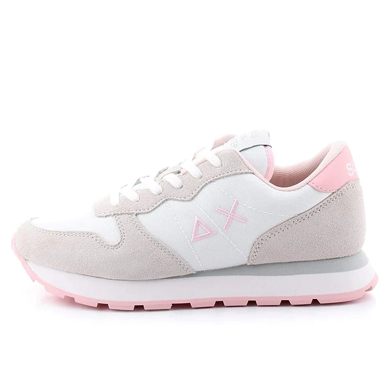 Scarpe Donna Sun68 Sneakers Ally Solid Nylon Colore Bianco