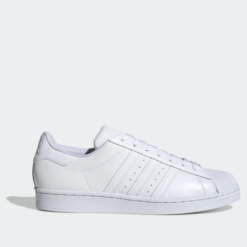 Scarpe ADIDAS Sneakers linea Superstar in Pelle colore Bianco