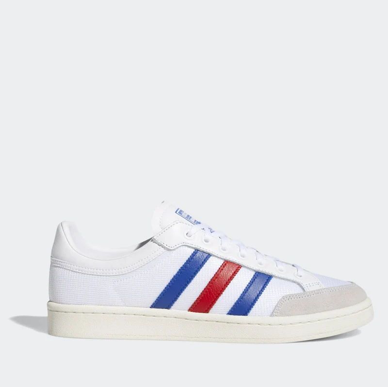 Scarpe Uomo ADIDAS Sneakers linea Americana Low colore Bianco Blu e Rosso
