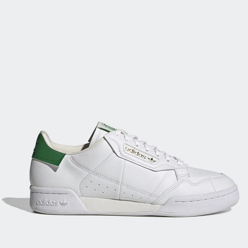 Scarpe Uomo ADIDAS Sneakers linea Continental 80 colore Bianco e Verde