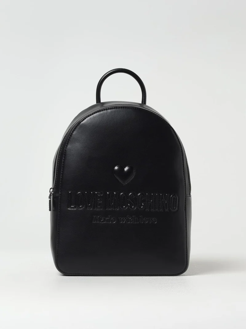 LOVE MOSCHINO ZAINO PU GRS NERO+GALV.NIKEL