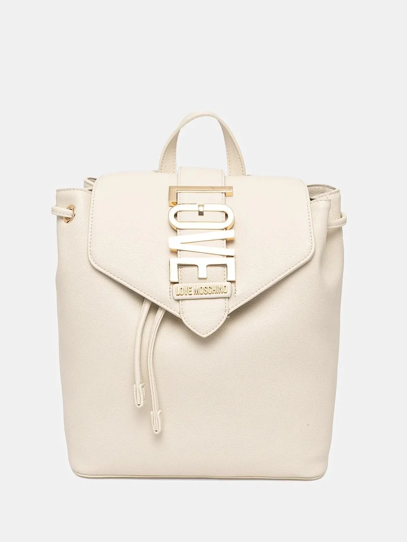 LOVE MOSCHINO ZAINO PU AVORIO