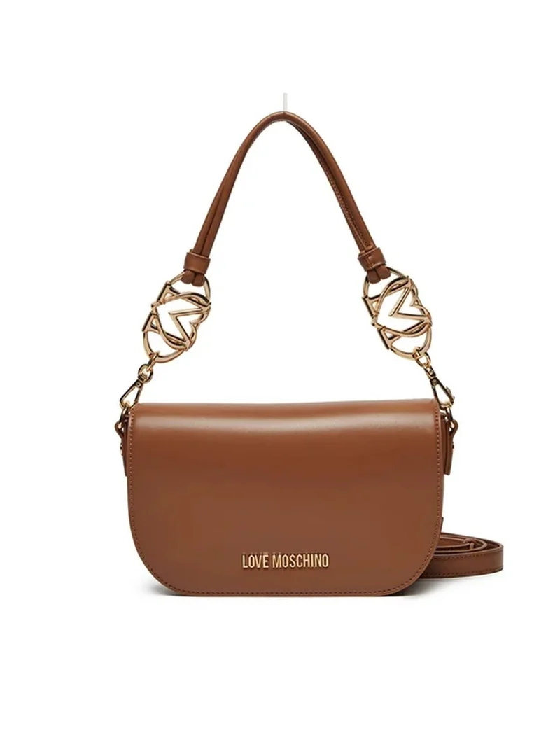 LOVE MOSCHINO BORSA PU CAMMELLO