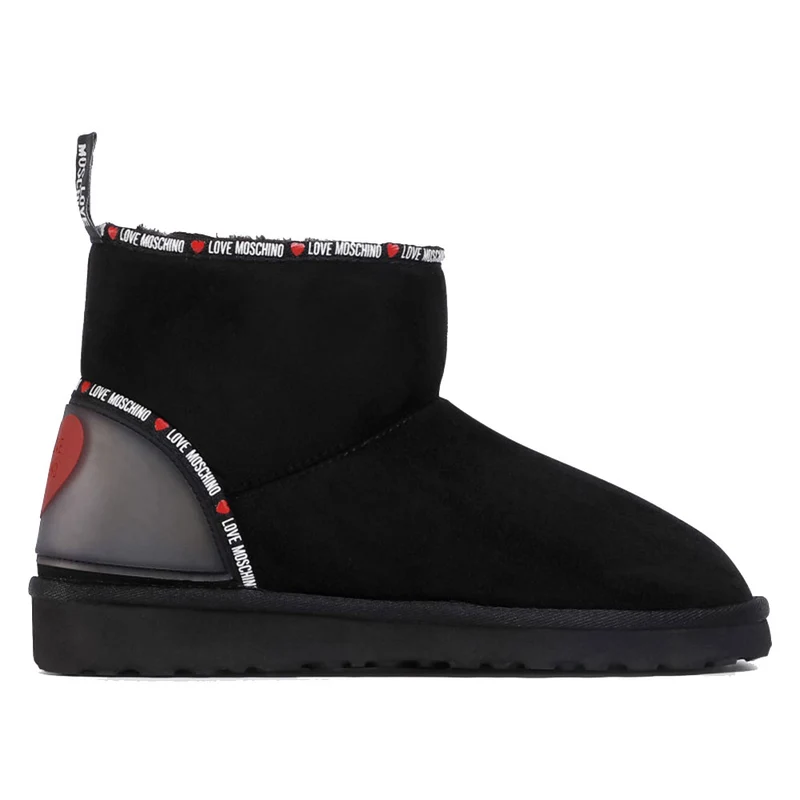Scarpe Donna LOVE MOSCHINO Stivaletti in Camoscio con Logo