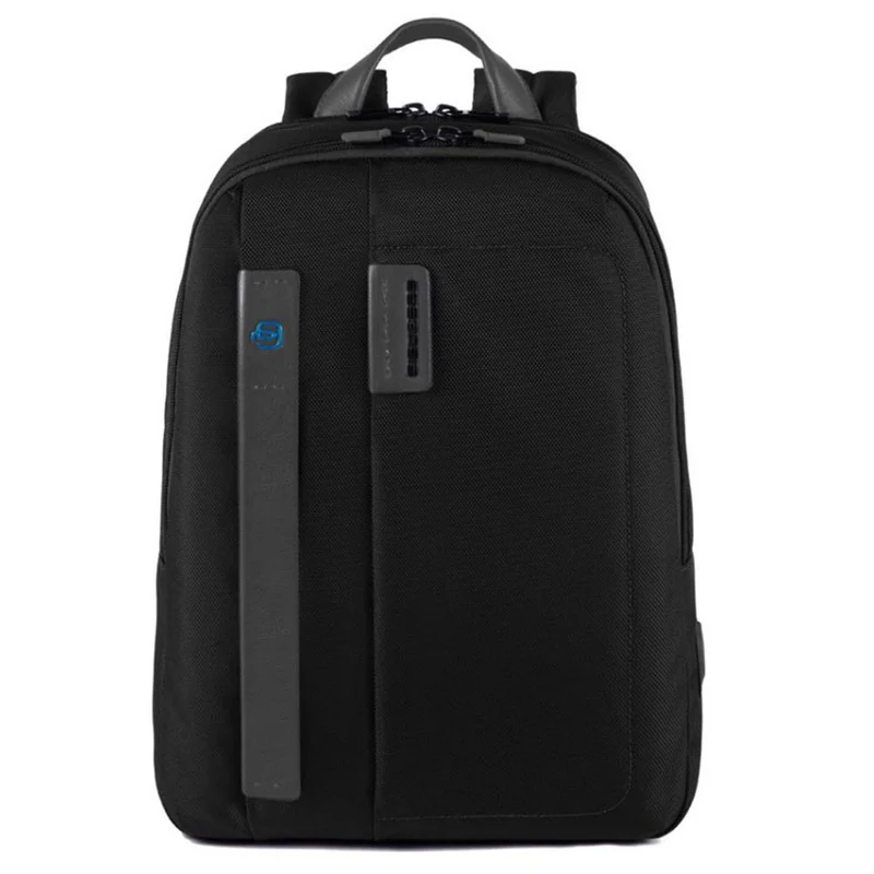 Zaino PIQUADRO Porta Pc 14" e Tablet - CA3869P16 in Tessuto Chevron Nero