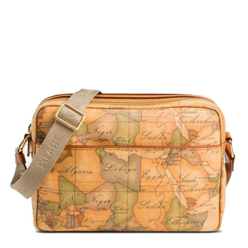 Borsa Donna Messenger a Tracolla 1A Classe Alviero Martini Linea Geo Classic D063
