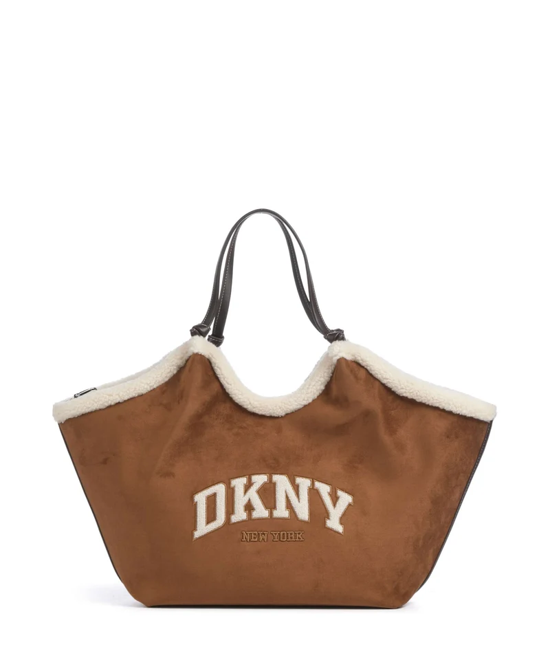 DKNY Paula Large Borsa shopper walnut