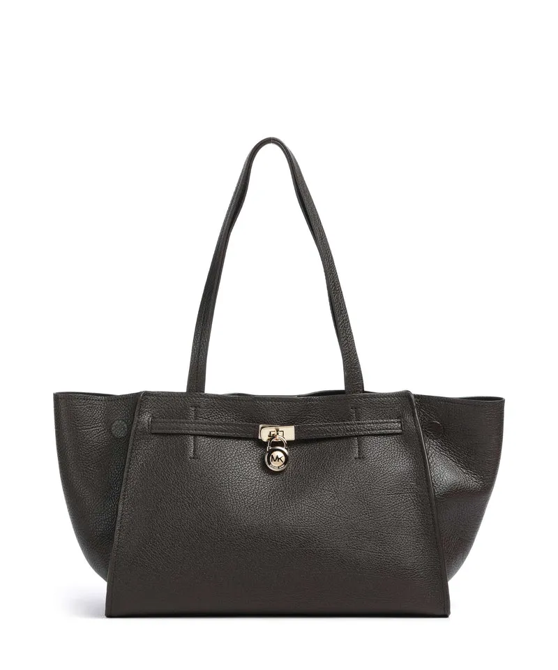 Michael Kors Hamilton Moderne Large Borsa shopper chocolate