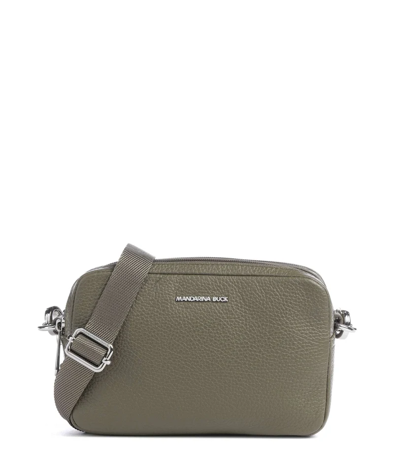 Mandarina Duck Mellow Leather Borsa a tracolla winter olive