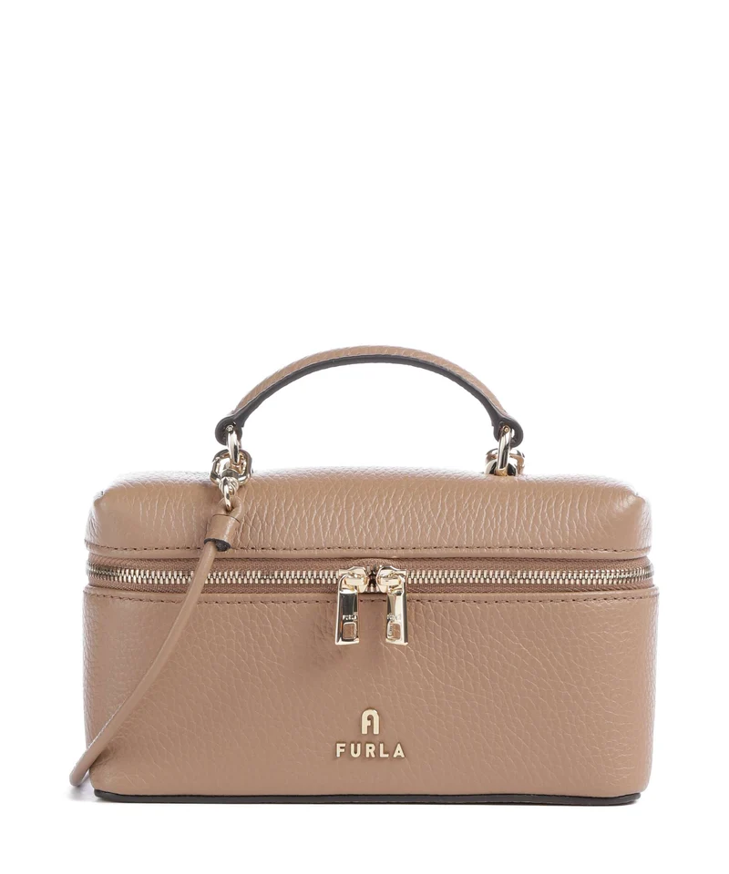 Furla Camelia Micro Borsa a tracolla toffee
