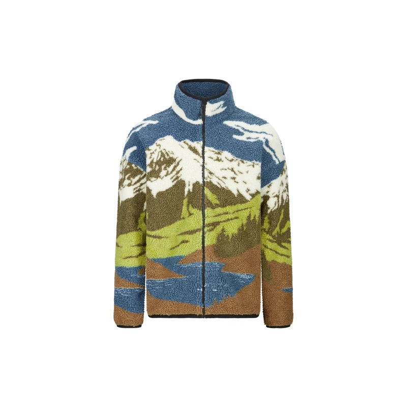 Hafdalz Zip Fleece Felpa Uomo Snowboard