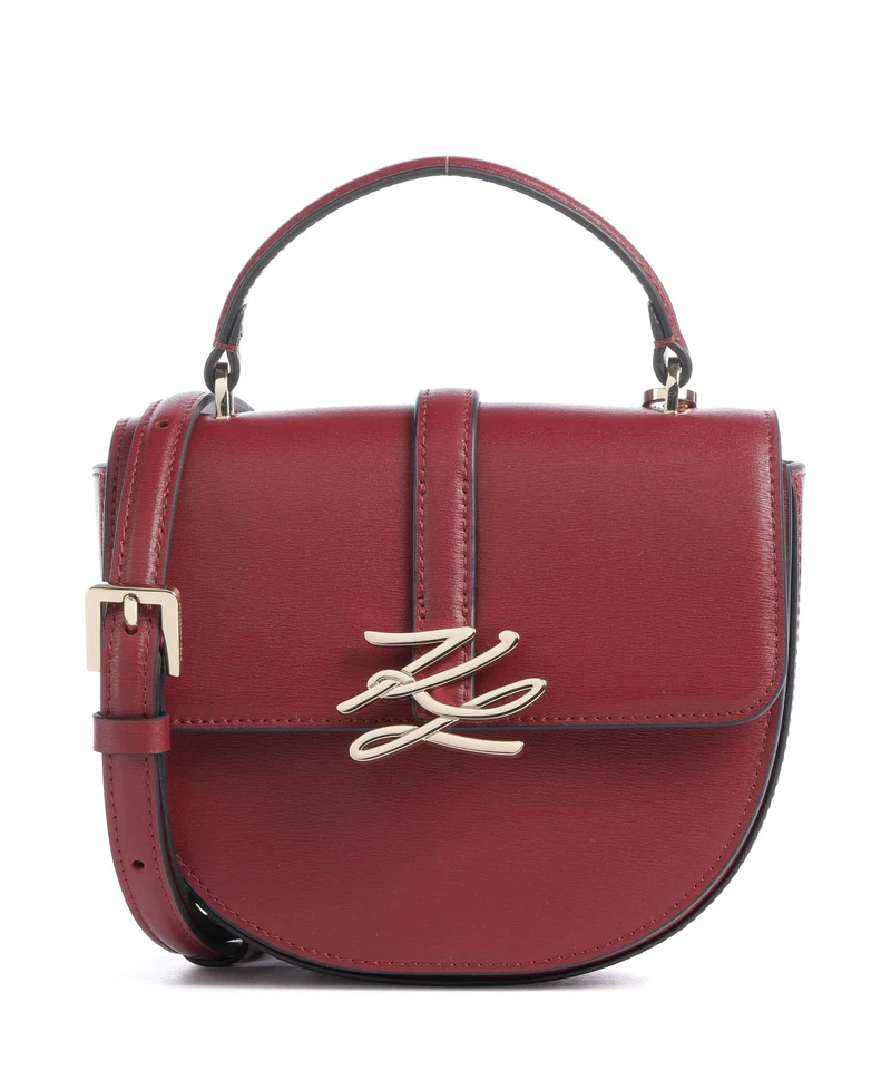 Karl Lagerfeld K/Autograph Borsa a tracolla dark cherry