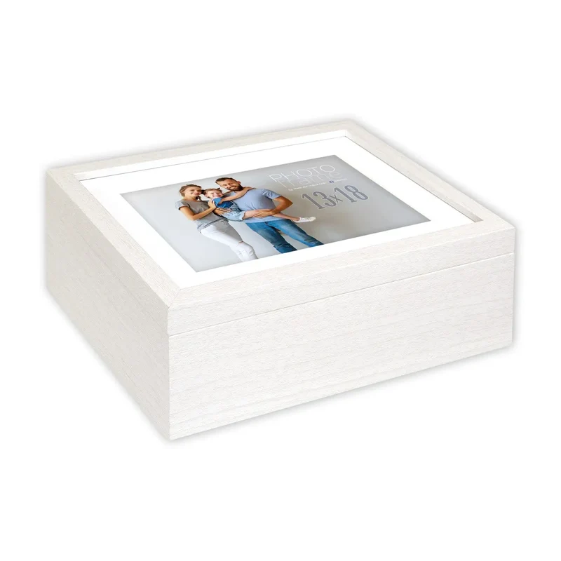 ZEP Vincent Box 13x18 – Scatola Portafoto in Legno Art AW8357