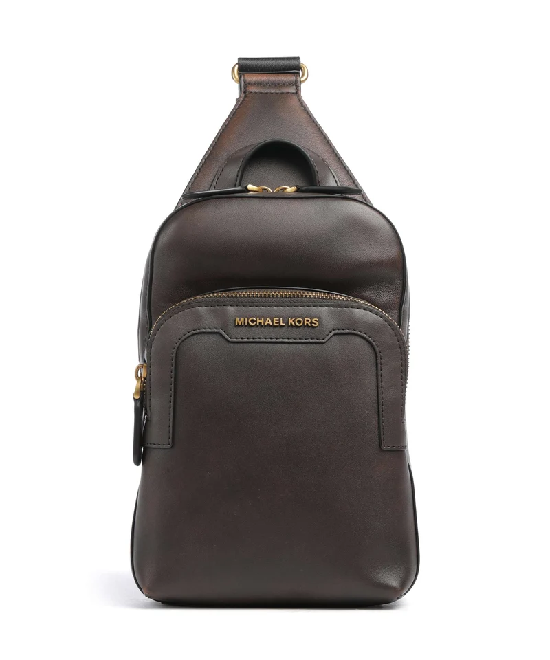 Michael Kors Hudson Medium Borsa sling chocolate
