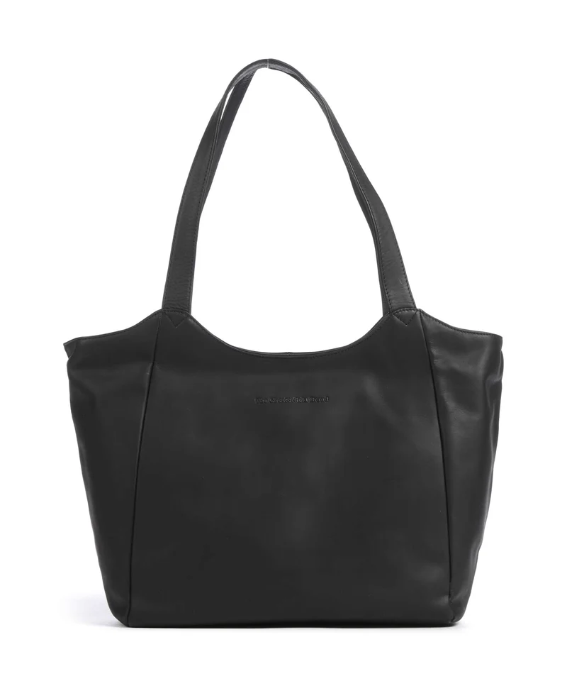 The Chesterfield Brand Wax Pull Up Cow Mireya Borsa shopper black