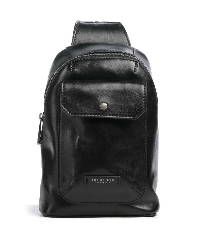 The Bridge Mattia Borsa sling nero