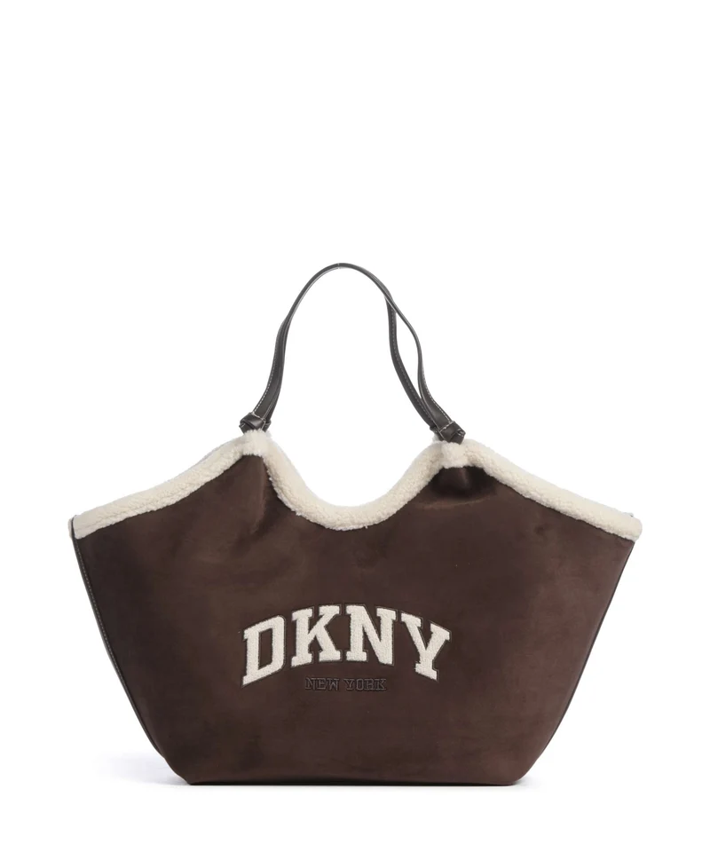 DKNY Paula Large Borsa shopper coffee bean