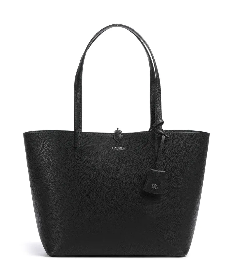 Lauren Ralph Lauren Medium Borsa shopper black watch tartan