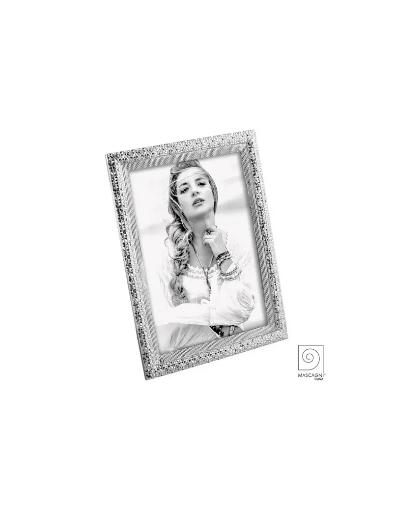 Mascagni A2109 Portafoto in Metallo Argento 13x18