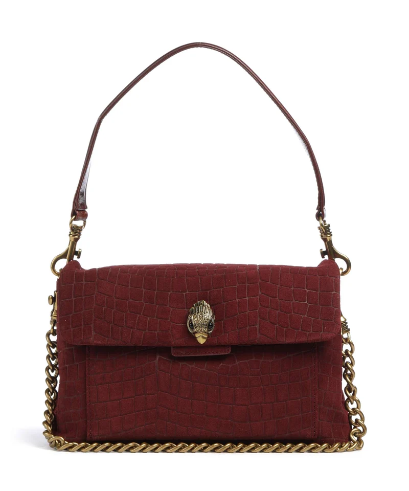 Kurt Geiger Celia Borsa a spalla wine