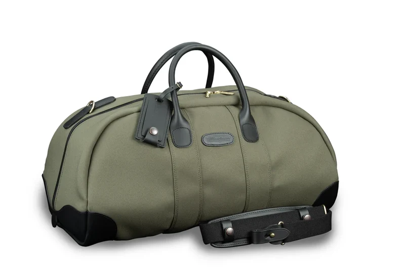 Billingham Borsa Weekender FibreNyte Salvia/Bordi Cuoio nero