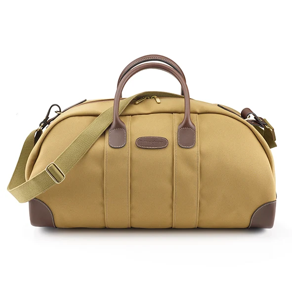Billingham Borsa Weekender FibreNyte Khaki/Bordi Cuoio cioccolato