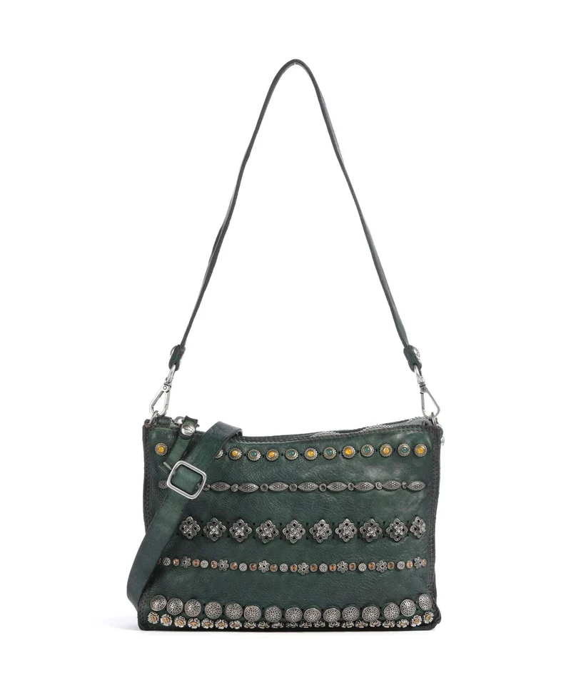 Campomaggi Borsa a spalla green bottle