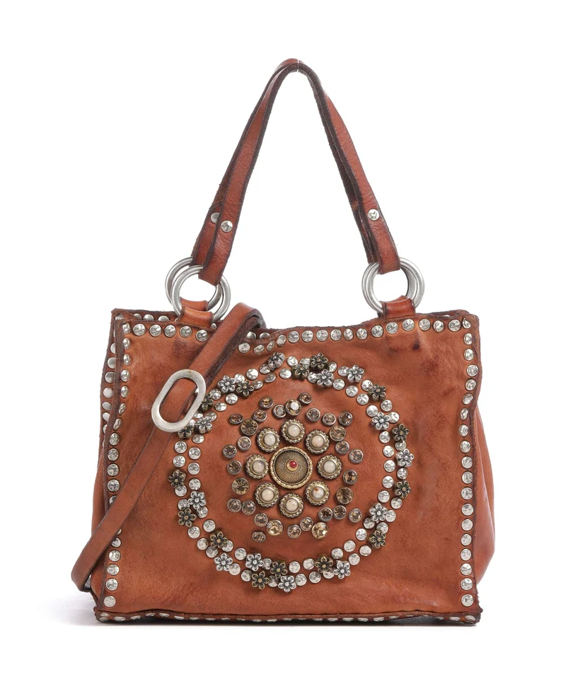 Campomaggi Borsa a tracolla cognac